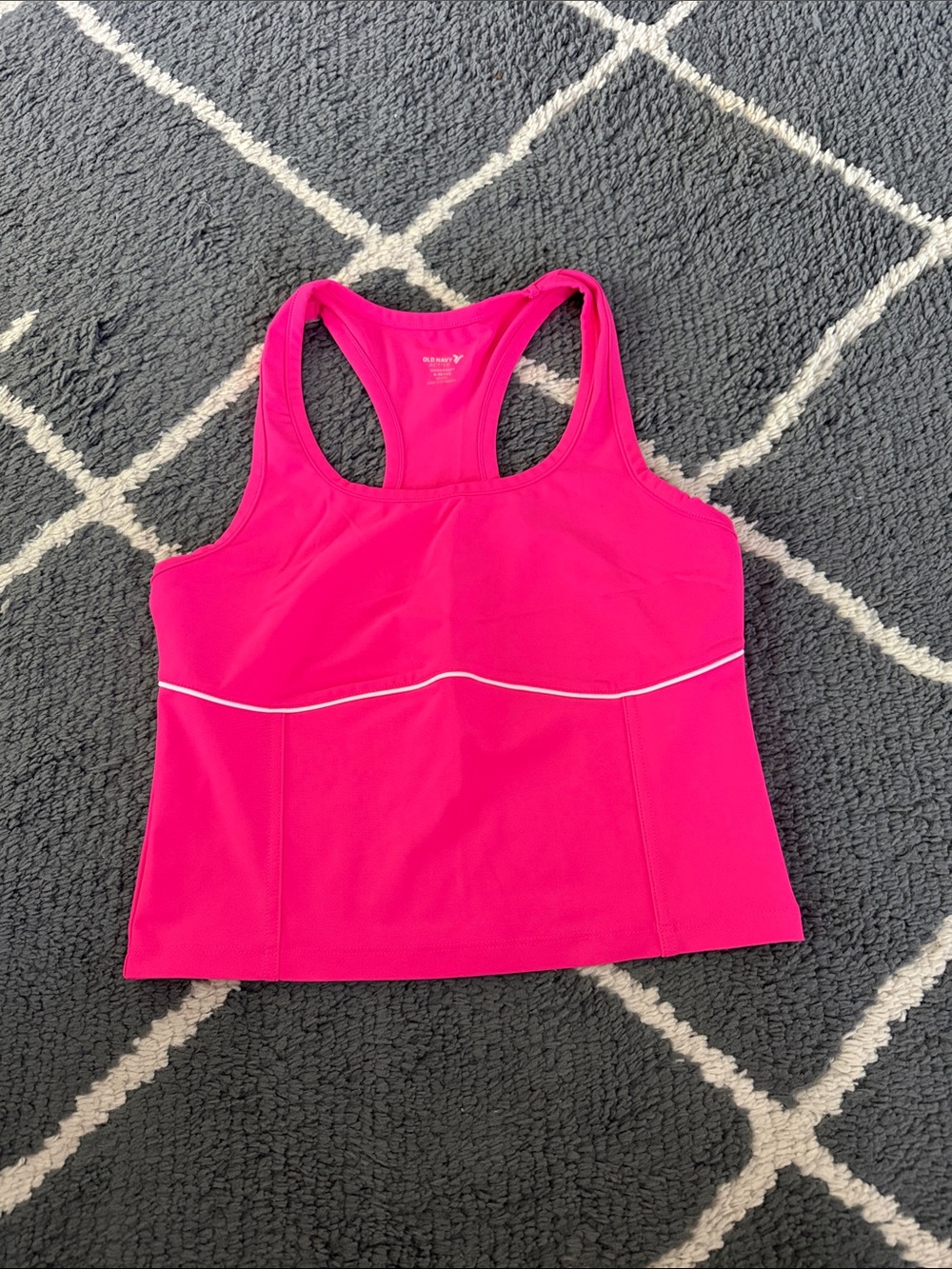 Old Navy Hot Pink Powersoft Racerback Tank